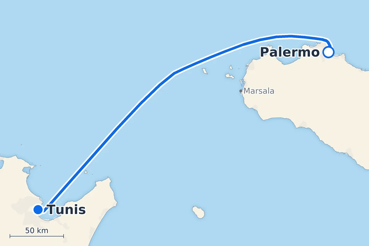 Palermo - Tunis